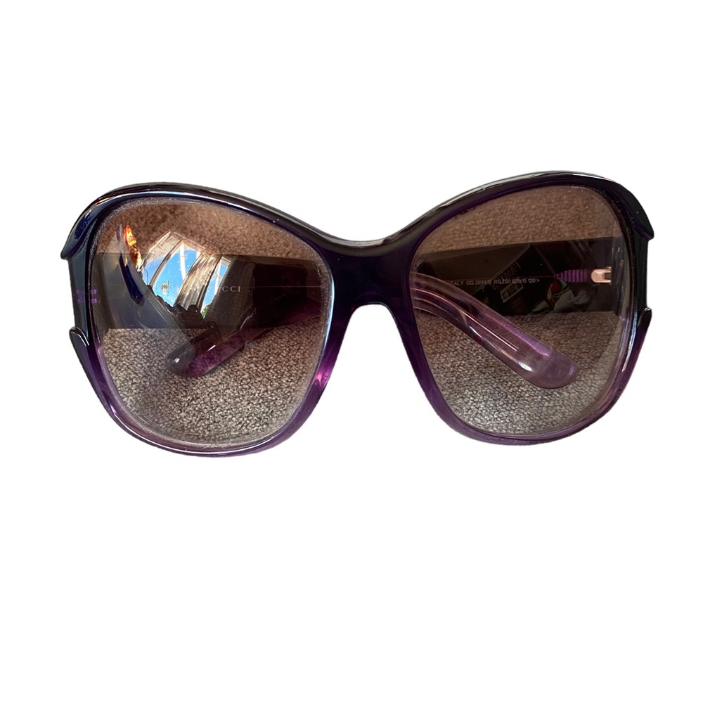 Gucci Purple Oversized Gg 2934/S Sunglasses